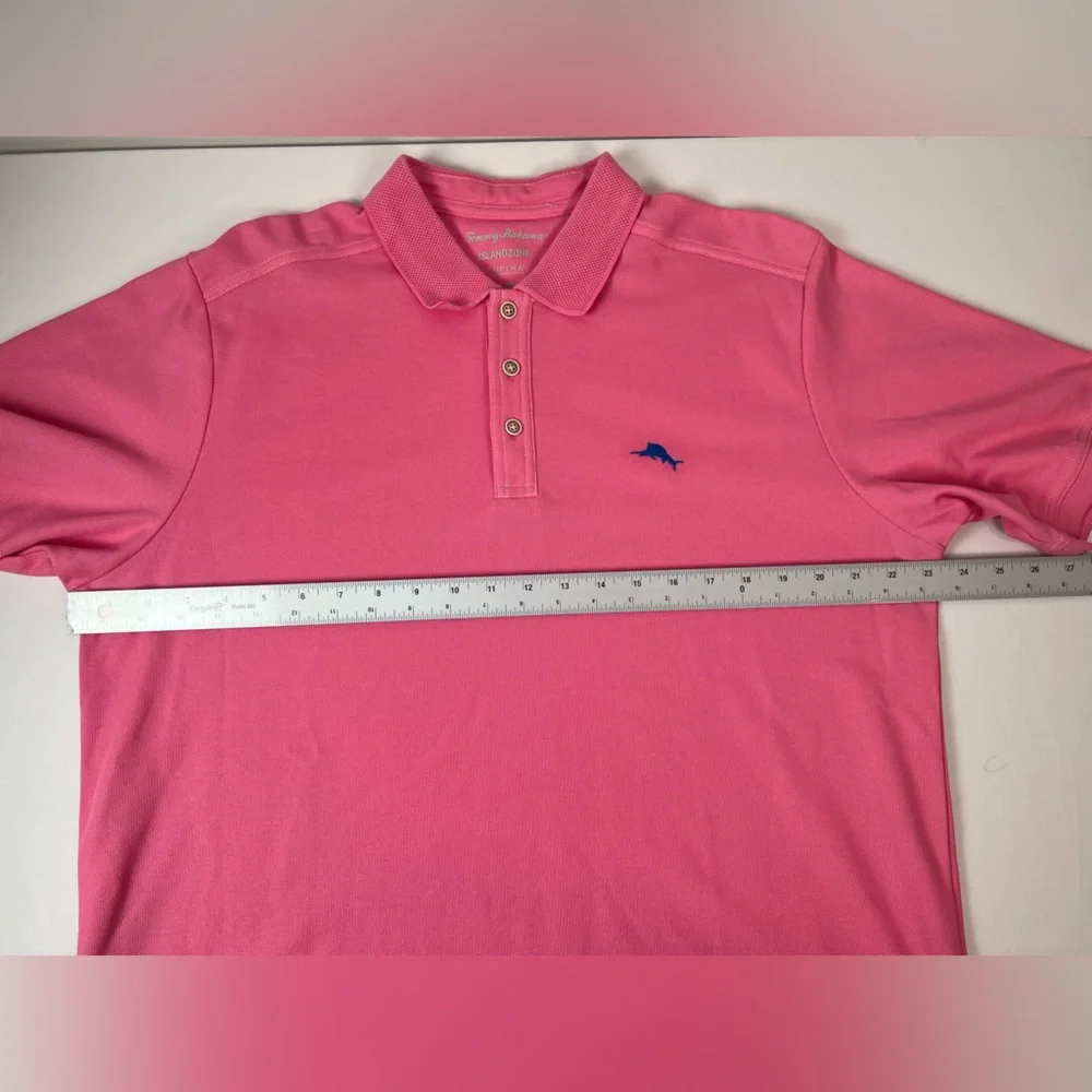 Tommy Bahama IslandZones Supima‎ Size Large Pink - Picture 4 of 9